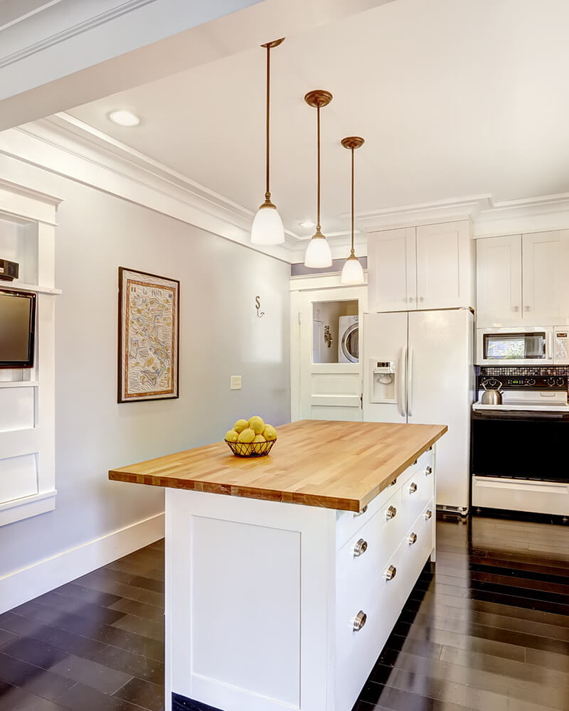 Kitchen island tops