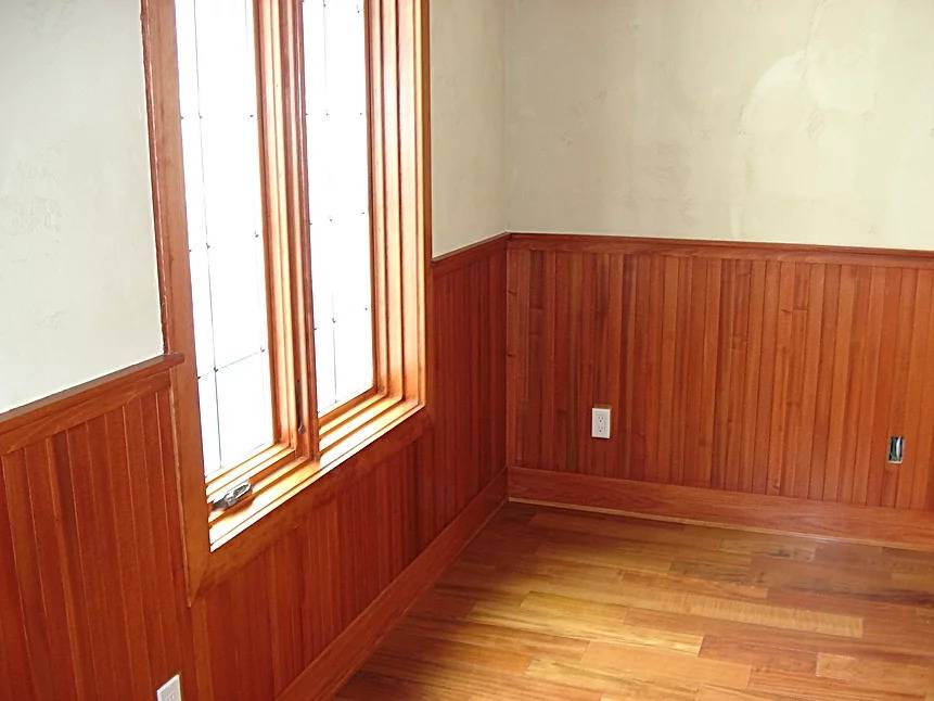 wood panelling cherry