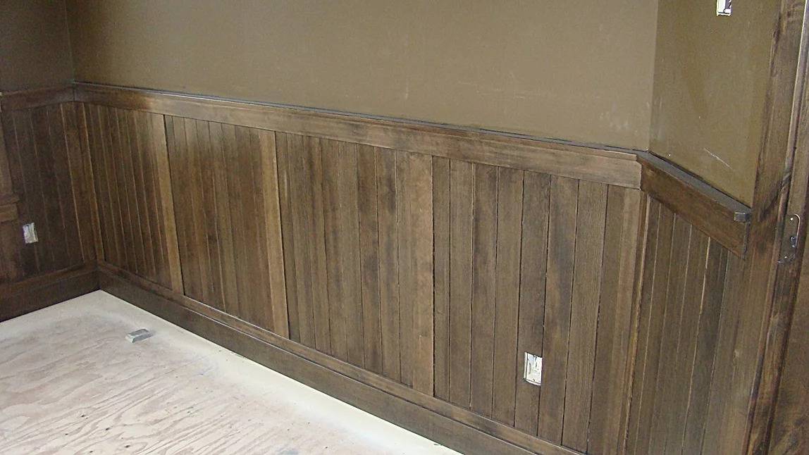 wood panelling